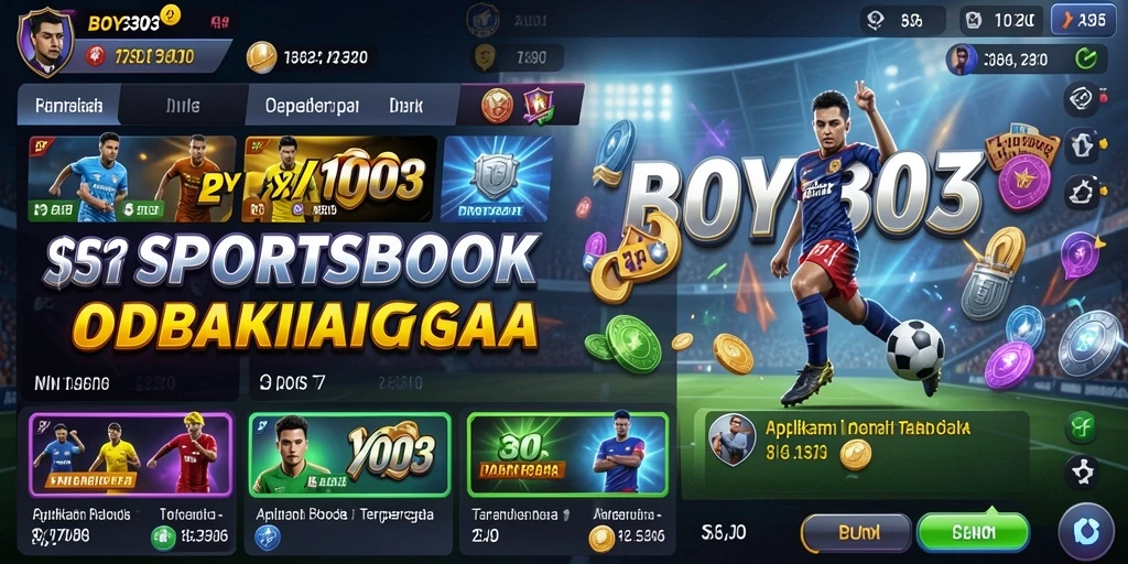Tampilan gameplay seru di aplikasi Sportsbook BOY303.