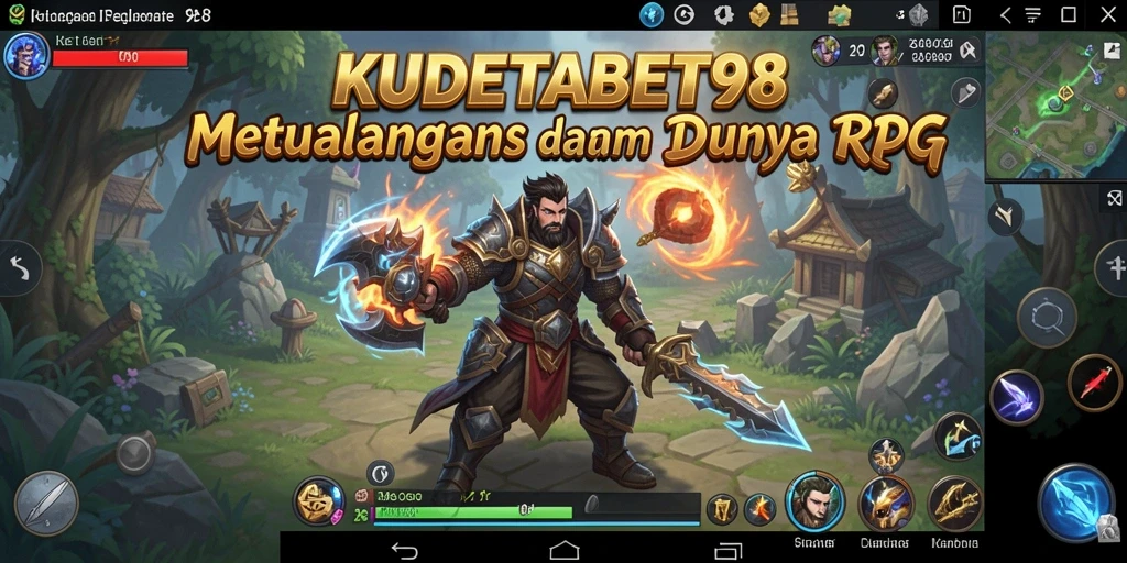 Gameplay mendebarkan dalam dunia RPG yang fantastis.
