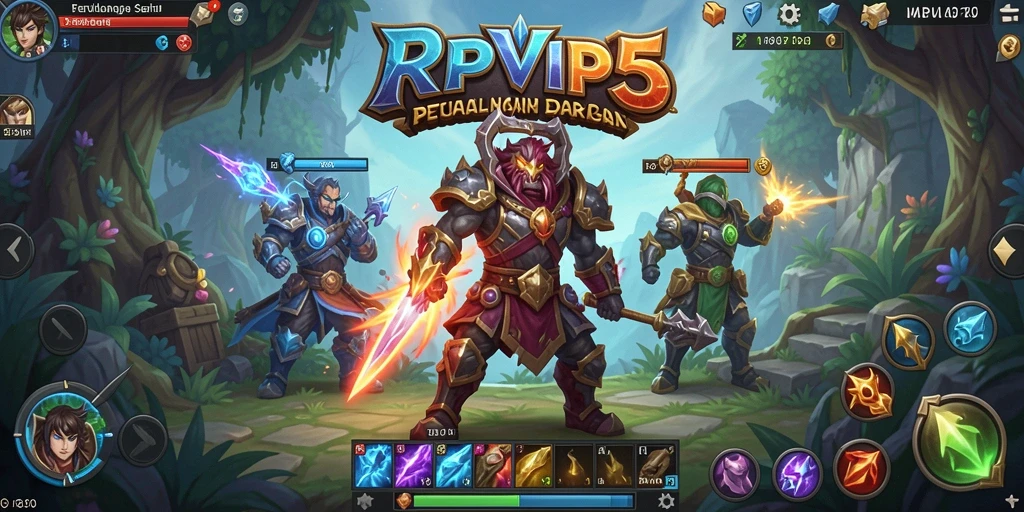 Tampilan gameplay RPVIP5 yang menegangkan dan seru.